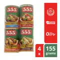 555 Fried Sardines Value Pack 4 Pack