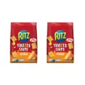 Ritz Toasted Chips Cheddar 229G Bundle Of 2