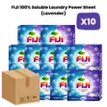 Fiji 100% Soluble Laundry Power Sheet (Lavender)