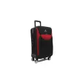 24 Sturdy Softside Expandable Fabric Luggage With Spinner Wh