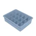 Sweet Home Underwear Storage Box - Blue (15 Grids)