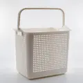 Houze 32L Laundry Basket With Handle (Beige)