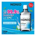 Nonio Mouth Wash With Refill - Clear Herb Mint