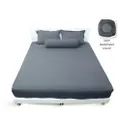 Silky Smooth Bedsheet 800Tc | Super Single - Dark Grey