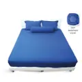 Silky Smooth Bedsheet 800Tc | Single - Navy Blue