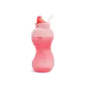 Munchkin Mighty Grip Flip Straw Cup - 10Oz (Pink)
