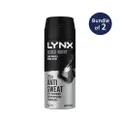 Lynx Black Night Body Spray X 2