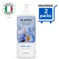 Bluma Italy Blue Iris Body Wash With Pump Moisture Dermateste