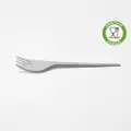 Grace Disposable Plastic White Plastic Fork
