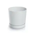 Prosperplast Tubo P Flower Pot - White (148 X 147Mm)