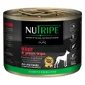 Nutripe Pure Beef & Green Tripe Dog (Gum-Free)