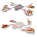 Petlinks System Crinkle Toy - Cutie Mouse With Feathers