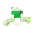 Canine Clean Nylon Ring Dental Rope Tug(Green)