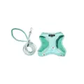 Dogness Dog Harness With Leash(Light Blue)(Small)