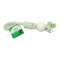 Canine Clean Dental Rope Tug With Nylon Ball(Green)(36Cm)