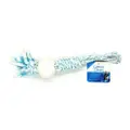 Canine Clean Dental Rope Tug With Nylon Ball (Blue) (36Cm)