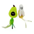 Kylie S Banana & Avocado With Feather (2Pcs)