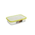 Omada Sanaliving 1L Flat Antibacterial Container - Lime