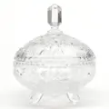 Caterina Crystal 3-Toed Covered Candy Jar D16Xh19Cm