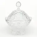 Caterina Crystal Oval Covered Candy Jar L20Xh24Cm