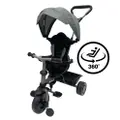 Lucky Baby Molti 4 In 1 Classic Tricycle - Grey/Black