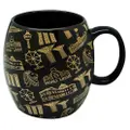 Now And Then Mug Motif Black Gold