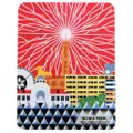 Now And Then Mousepad 3 In 1 Microfibre Iconic Architecture