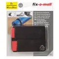 Fix-O-Moll Fm-3563073 Hook + Loop Elastic Tie Blk 50Cm X 30Mm