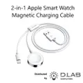 D.Lab Manufacturing 2 In 1 Apple Watch Magnetic Charging Cabl