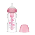 Dr. Brown'S 270Ml Options+ Wide-Neck Pp Baby Bottle Floral