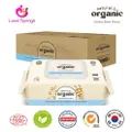 Natural & Organic Daily Care Baby Wipes With Antibacterial Ca