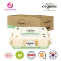 Natural & Organic Daily Care Embossing Baby Wipes With Cap