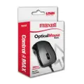 Maxell Optical Mouse Black (Mowr-101)