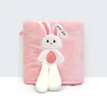 Sweet Home Cute Rabbit Super Absorbent Bath Towel-Pink