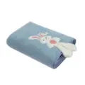Sweet Home Cute Rabbit Super Absorbent Towel-Blue