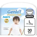 Nepia Genki! Premium Soft Pants L - (9-14Kg) 30 Pc