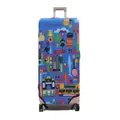 Medium (22-25Inch) Cosmopolitan Elastic Luggage Cover