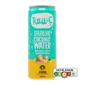 Raw C Sparkling Coconut Water Infused With Ginger Beer