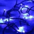 Partyforte Christmas Led Light 10M 100S Safety Mark-Blue