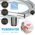 Krafter 360 Tangled Free - Shower Hose Tube - Silver
