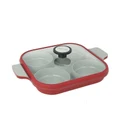 Neoflam Steam Plus Pan 27Cm (Incl. Silicone Rim Glass Lid)