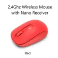 D.Lab Manufacturing 2.4Ghz Wireless Mouse (Red)