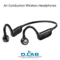 D.Lab Air Conduction Wireless Headphones (X2) Black