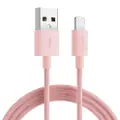 D.Lab 2.4A Fast Charge Lightning Cable Pink (M13)