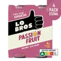Lo Bros Organic Passionfruit Kombucha