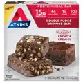 Atkins Meal Bar Double Fudge Brownie (5 Bars)