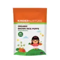 Kindernurture Organic Brown Rice Puffs - Apple & Broccoli