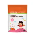 Kindernurture Organic Brown Rice Puffs - Strawberry