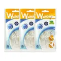 Pearlie White [Pack Of 3] Flosspick F 2-In-1 Ptfe Mint Flosse