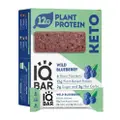 Iqbar Keto Plant Protein Bar - Wild Blueberry X 12